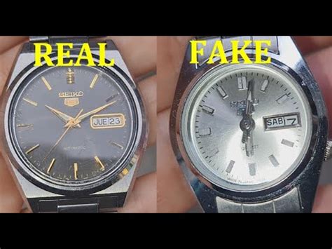 fake seiko watches amazon|how to know if seiko watch is original.